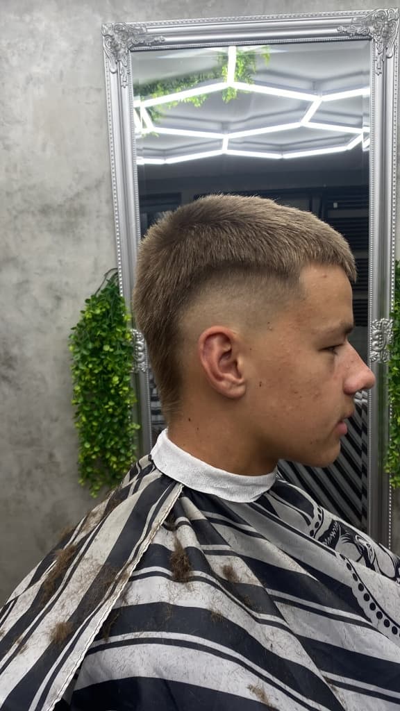 Crop fade strih - The AK Barber Studio
